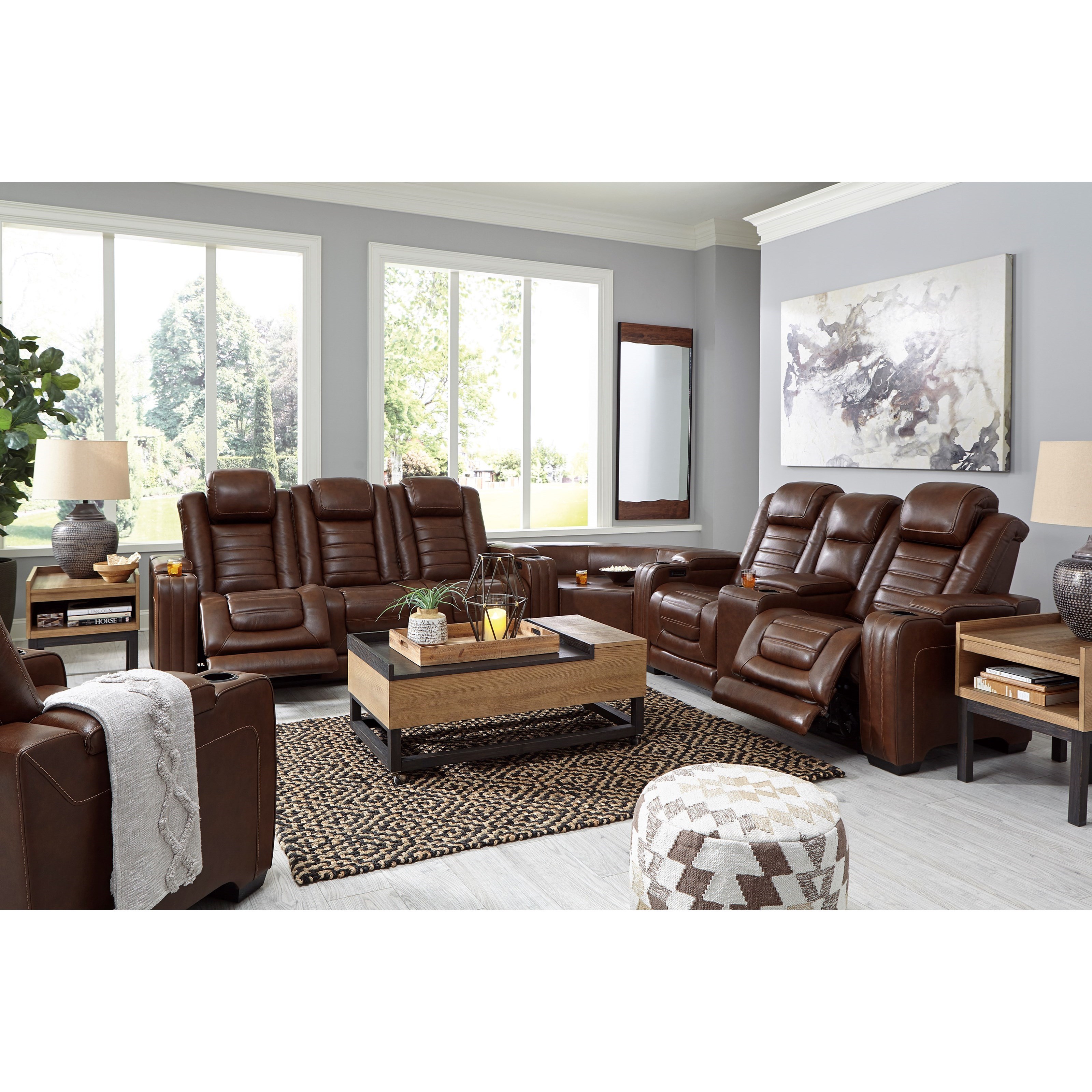 StyleLine Backtrack U28004 Living Room Group 2 Reclining Living Room Group EFO Furniture